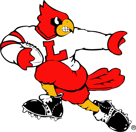 Louisville Cardinals 1992-2000 Mascot Logo t shirts DIY iron ons v2